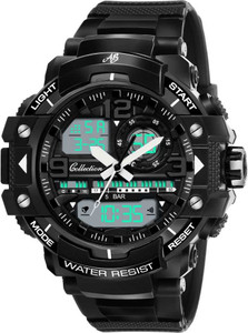 ab collection g-style g-007shock analog-digital watch  - for men b black ring
