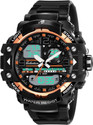 AB Collection G-STYLE G-007SHOCK Analog-Digital Watch  - For Men BLACK ORANGE RING