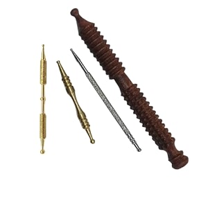ab craft wooden acupressure sticks massager for acupressure points jimmy thai massagers hand and foot massager sticks in pure sheesham wood pack of 4