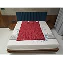 AB Enterprise BIO Magnetic Mattress Protector with 1 Pillow Maroon (3-6 FT.)