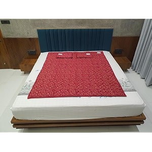 ab enterprise bio magnetic mattress topperpad amp with 1 pillow pad magnetic therapy maroon5x6
