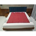 AB Enterprise Bio Magnetic Mattress Topper/Pad &amp; with 1 Pillow Pad Magnetic Therapy (Maroon,5X6)