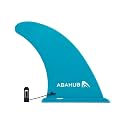 Abahub 9/10'' Paddleboard Fin No-Tool Needed Replacement Single Center Fins