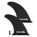 Abahub 9/10'' Paddleboard Fin No-Tool Needed Replacement Single Center Fins