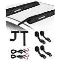 Abahub Kayak Roof Rack Soft Roof Rack Pads for Car Kayak Surfboard