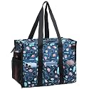 ABAMERICA Nurse Bags for Work Nursing Bag Multiple Pockets Waterproof Organizing Zip Top Clinical Bag for Nursing Students