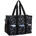 ABAMERICA Nurse Bags for Work Nursing Bag Multiple Pockets Waterproof Organizing Zip Top Clinical Bag for Nursing Students