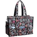 ABAMERICA Nurse Bags for Work Nursing Bag Multiple Pockets Waterproof Organizing Zip Top Clinical Bag for Nursing Students
