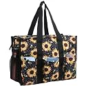 ABAMERICA Nurse Bags for Work Nursing Bag Multiple Pockets Waterproof Organizing Zip Top Clinical Bag for Nursing Students