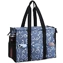 ABAMERICA Nurse Bags for Work Nursing Bag Multiple Pockets Waterproof Organizing Zip Top Clinical Bag for Nursing Students