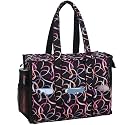 ABAMERICA Nurse Bags for Work Nursing Bag Multiple Pockets Waterproof Organizing Zip Top Clinical Bag for Nursing Students