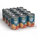 Abbie's Chick Peas 1200 g (400 g X 12 units) | Precooked Chickpeas Best For Indian Curry, Salad, Boiled | Ready To Eat &amp; Ready To Cook Chickpeas (Set of 12)