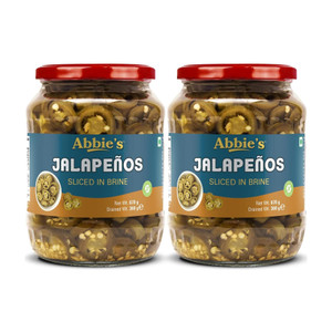 abbies jalapenos sliced in brine 670g pack of 2 jalapenos 1340 g pack of 2