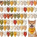 Abbylike 50 Pcs Boho Dog Bandanas Bulk
