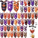 Abbylike 50 Pcs Halloween Dog Bandanas Bulk