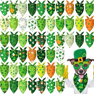 Abbylike 50 Pcs St Patricks Day Dog