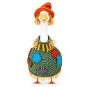 Abbylike Fall Porch Goose Outfit Scarecrow Crochet Costume with Hat