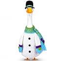 Abbylike Winter Porch Goose Outfit Crochet Snowman Goose Costume