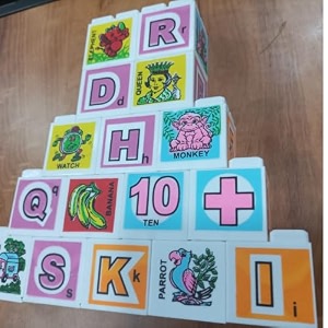 abc 123 educational blocks 16 alphabet cubes birthday gift kids toy