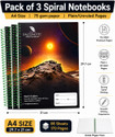 ABC Nature Collection A4 Notebook Unruled 200
