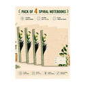 ABC Nature Collection Spiral A4 Notebook Unruled