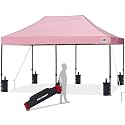ABCCANOPY Patio Pop Up Canopy Tent 10x20 Commercial-Series(Pink)
