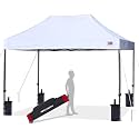 ABCCANOPY Patio Pop Up Canopy Tent 10x15 Commercial-Series (Ivory White)