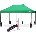 ABCCANOPY Patio Pop Up Canopy Tent 10x20 Commercial-Series (Kelly Green)
