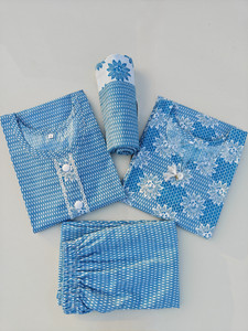 ABCOLLECTION Printed Kurta Trouser Pant Dupatta