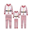 ABeCue Matching Family Pajamas for Women Men Kids Holiday Cotton Pjs Clothes Set