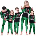 ABeCue Matching Family Pajamas for Women Men Kids Holiday Cotton Pjs Clothes Set