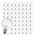 Abeja G40 Replacement Light Bulbs, Clear Globe Replacement Bulb