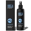 Aberlite Grit+Grace Sea Salt Spray for Men & Women Beach Look - Hair Texture Styling Product for Beach Waves - Curly & Wavy Hair Texture Spray (6 FL OZ)