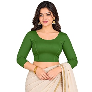 Abhi Cotton Readymade Saree Blouse for Women-