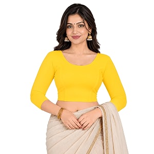 Abhi Cotton Readymade Saree Blouse for Women-
