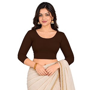 Abhi Cotton Readymade Saree Blouse for Women-