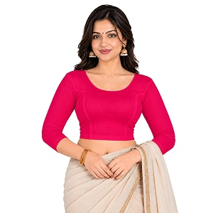 Abhi Cotton Readymade Saree Blouse for Women-