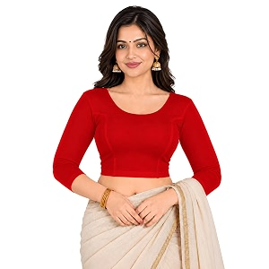 Abhi Cotton Readymade Saree Blouse for Women-