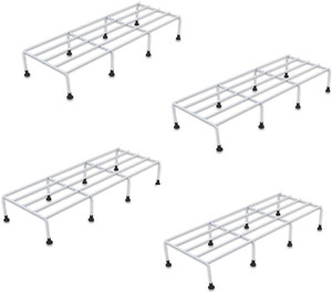 Abhi Creation Premium Rectangular Anti-Rust Plant Stand