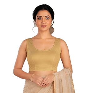 Abhi Readymade Saree Blouse for Women- Sleeveless