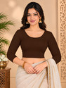 Abhi Round Neck Women Blouse