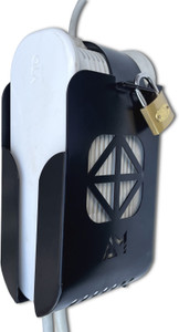 abhishek moto ola s1 proair charger holder metal with free lock  wall mount charger bracket combo