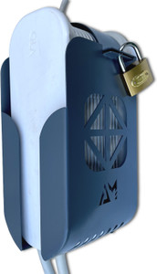 abhishek moto ola s1 proair metal charger holder grey with free lock protection combo