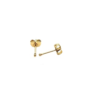 abhooshan 925 sterling silver amp gold plated piercing ball stud earrings for helix cartilage tragus ear lobe multi piercing  with certificate of authenticity
