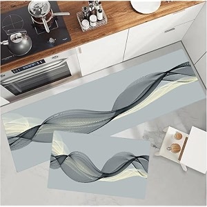 kitchen mat kitchen rugs padded kitchen mats for floor anti fatigue mat kitchen rug set non-slip standing mat for kitchen office sink2 pieces ab-07