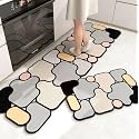 Abhsant Kitchen Rugs Set of 2, Fall Kitchen Floor Mat, Non Slip Anti Fatigue Kitchen Mats for Floor Kitchen Runner Rug Set (Multi)