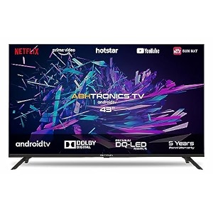 109 cm 43 inches d-qled series full hd android smart led tv black