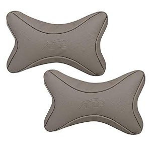 able dolphin neckrest necksupporters pillow grey suitable for all cars set of 2 pcs