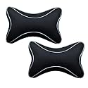 ABLE Dolphin Neckrest Necksupporters Pillow Silver Suitable for All Cars Set of 2 pcs