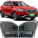 Able Dotnet Half Car Magnetic Sun Shade Curtains for MG ZS EV Set of 4 Pcs